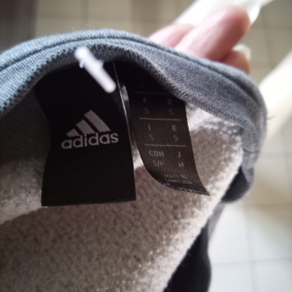 Adidas Women's Gray Crewneck Sweater - Picture 2 of 4